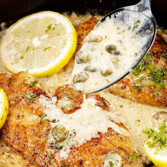 Healthy Chicken Piccata Recipe