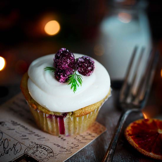 Cranberry Orange Cupcakes