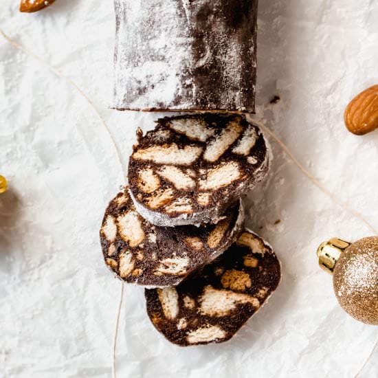 No-Egg Russian Chocolate Salami