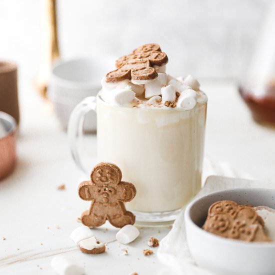 Gingerbread White Hot Chocolate