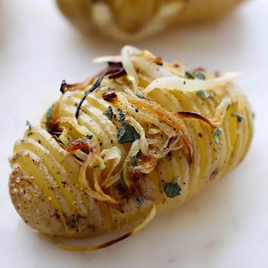 Hasselback Potatoes