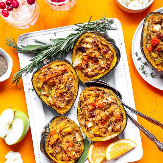 Stuffed Acorn Squash