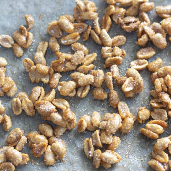 Karen’s Easy Honey Peanuts