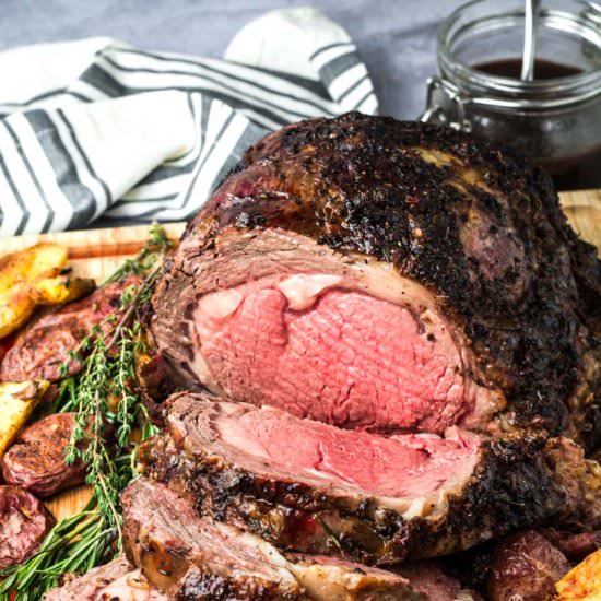Prime Rib with Au Jus