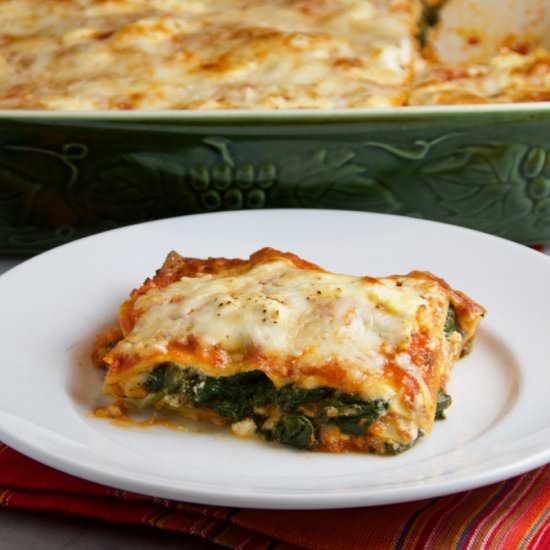 Spinach Lasagna