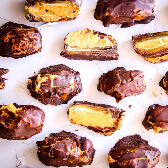 Chocolate Peanut Butter Dates