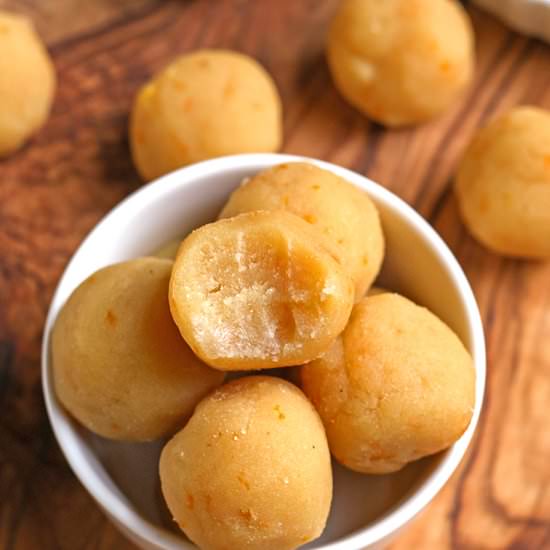 Paleo Vegan Orange Creamsicle Bites