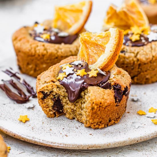 Chocolate Orange Cookie Cups