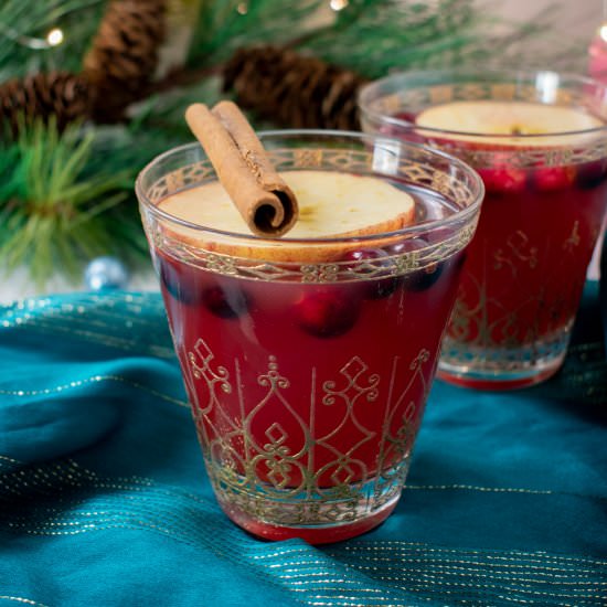 Christmas Cranberry Apple Cider