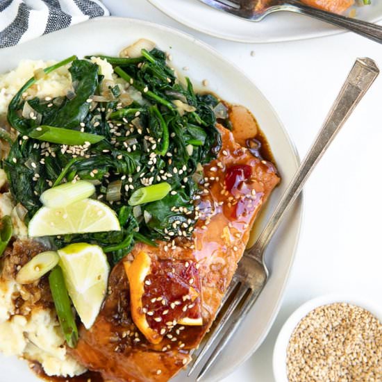 Honey Soy Salmon