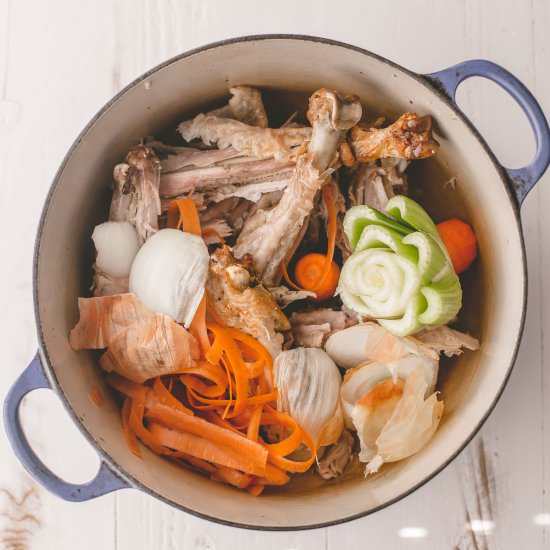 How to Make Turkey Stock