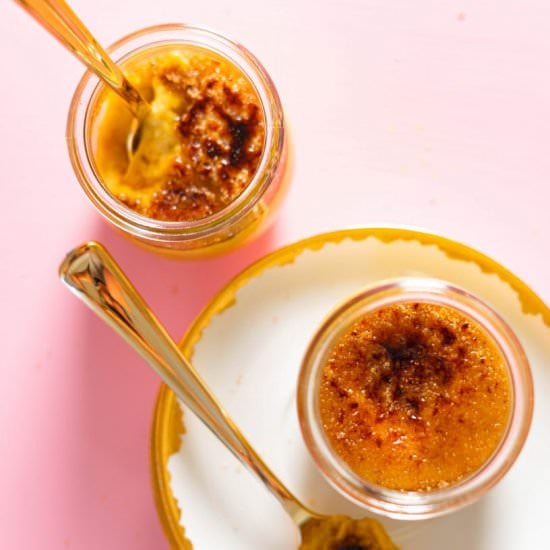 Sous Vide Pumpkin Crème Brûlée