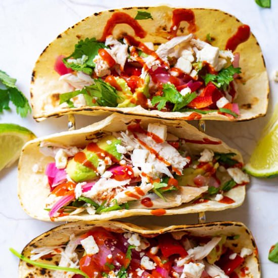 Rotisserie Chicken Tacos