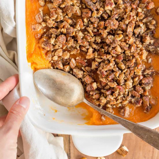 Sweet Potato Casserole (GF, DF)