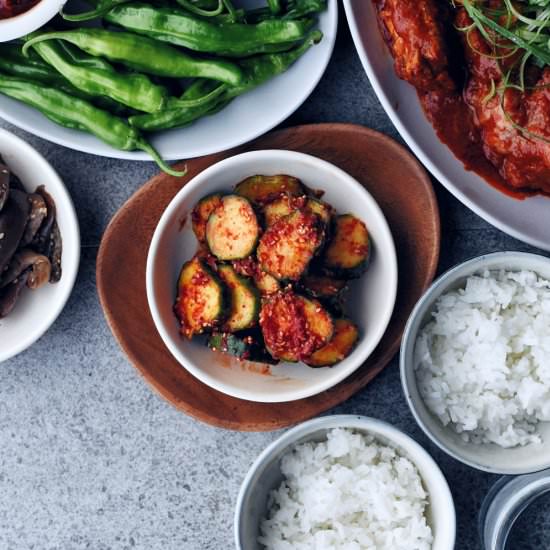 Oi Muchim [Korean Cucumber Pickle]