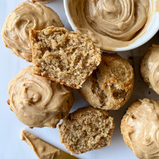 Whole Wheat Banana Muffins