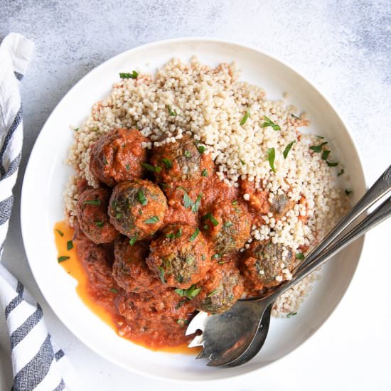 Curried Lamb Meatballs