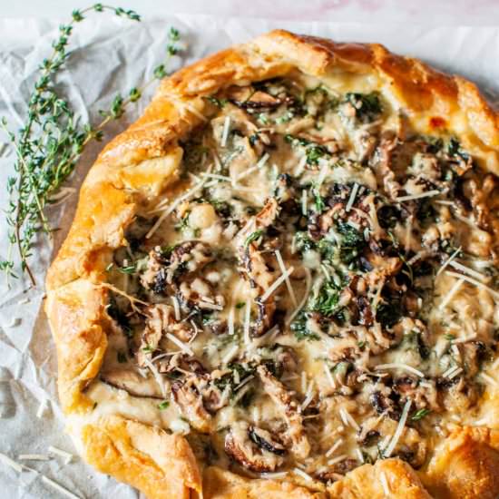 Savory Mushroom Galette