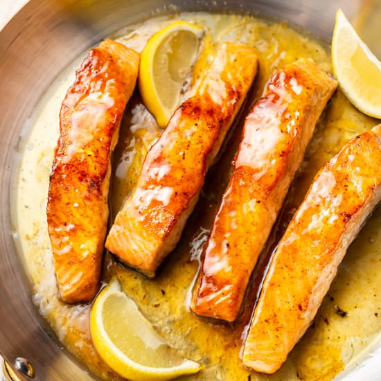 honey lemon salmon