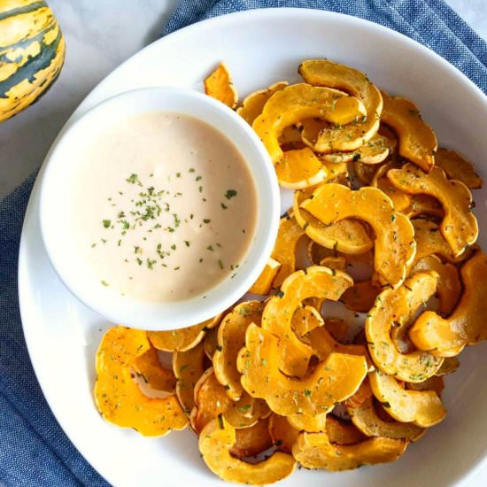 Roasted Delicata Squash Fries