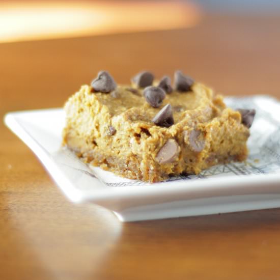 Pumpkin Date Bars