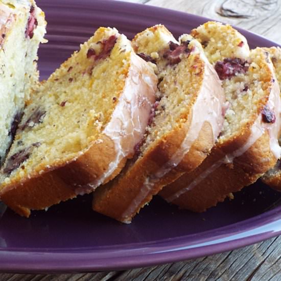 Blackberry Orange Quick Bread