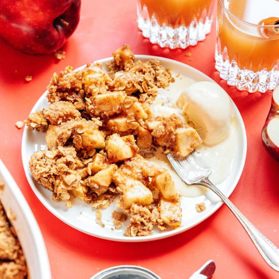 Vegan Apple Crisp