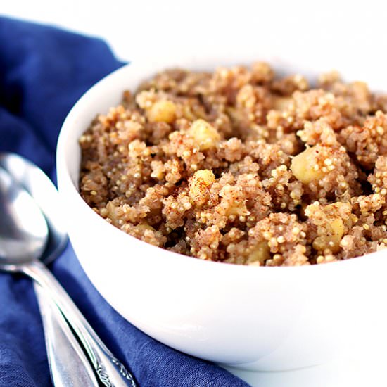 Cinnamon Apple Quinoa