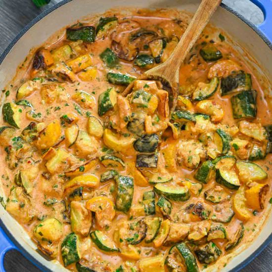 Creamy Zucchini Sauce