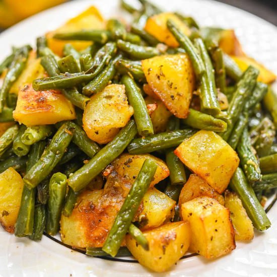 Potatoes and Green Beans