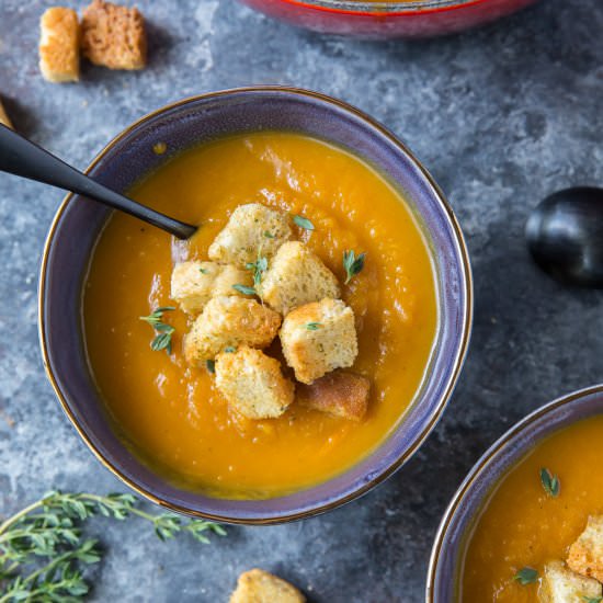 Roasted Butternut Squash Soup