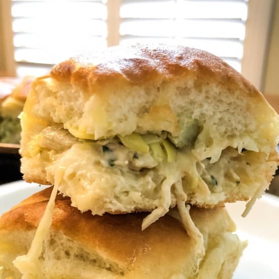 Leftover Turkey Sliders