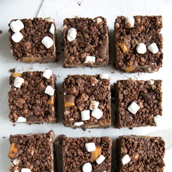 Peanut Butter Rice Krispie Treats