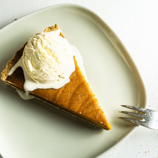 Gluten-free Pumpkin Pie