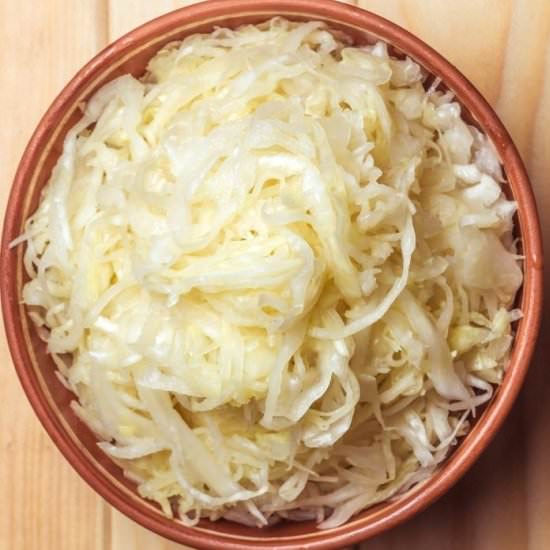 Homemade Sauerkraut