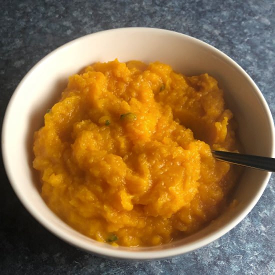 Savory Mashed Butternut Squash