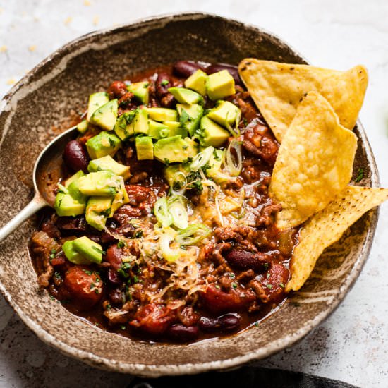 Slow Cooker Chilli Con Carne