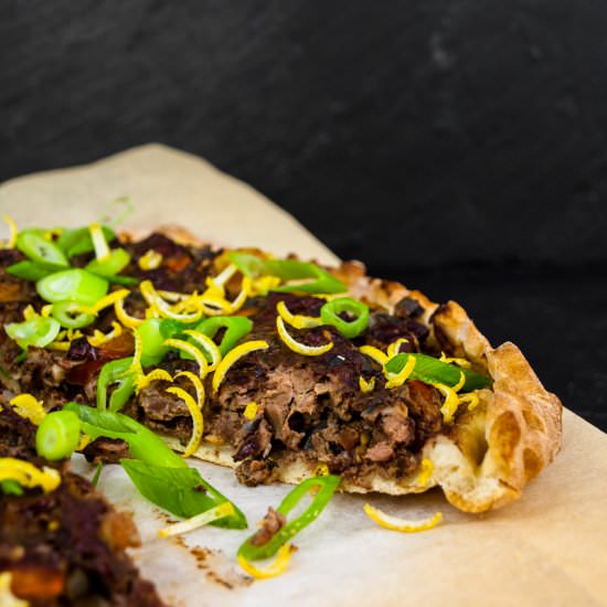 Pizza Lyonnaise