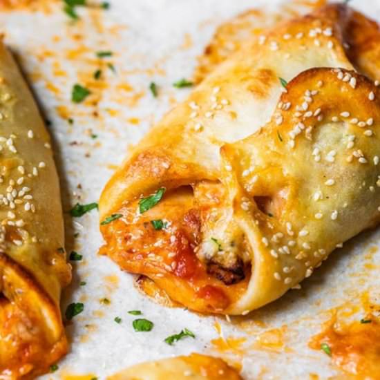 Chicken Parmesan Rolls