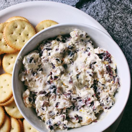 Cranberry Walnut Cheese Spread