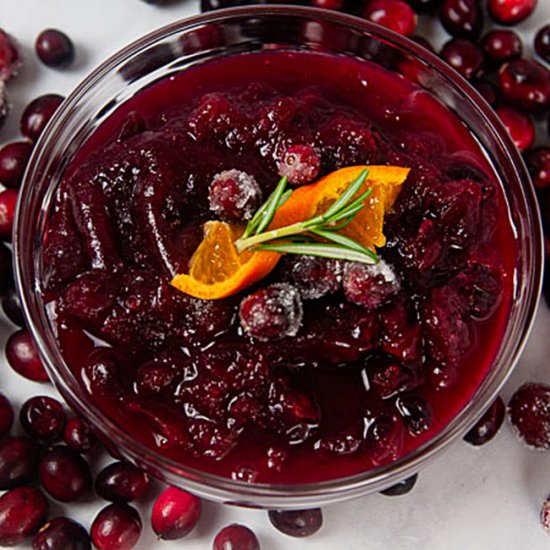 Instant Pot Cranberry Sauce