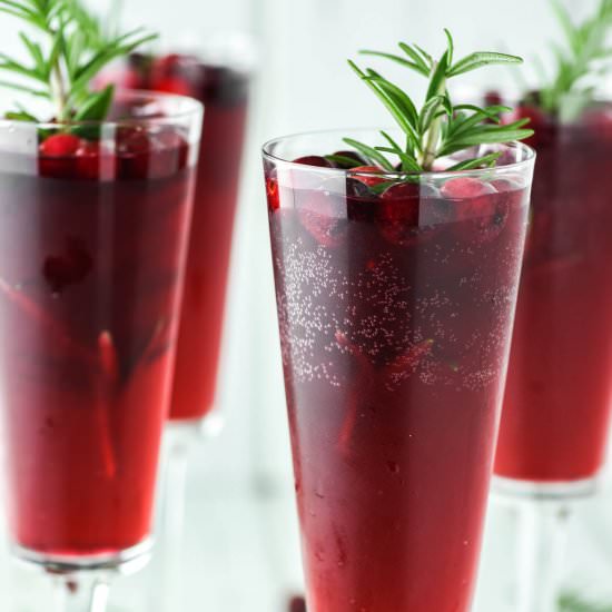 Cranberry Mimosa