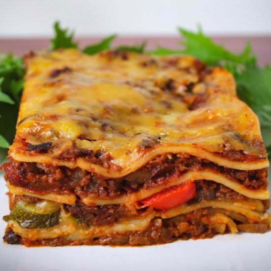 Vegan and Gluten-Free Lasagne