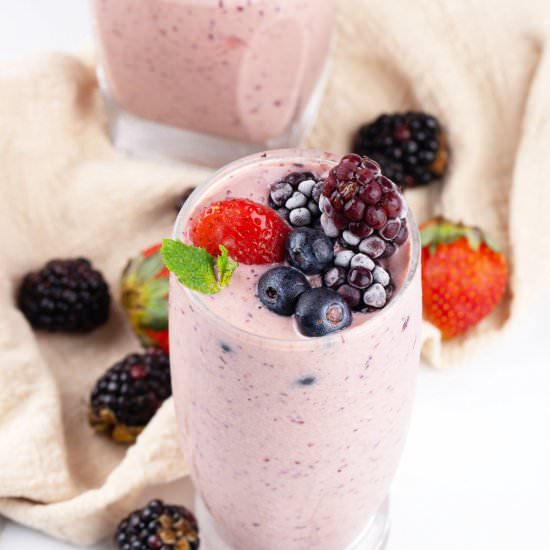 Frozen Fruit Smoothie Recipe