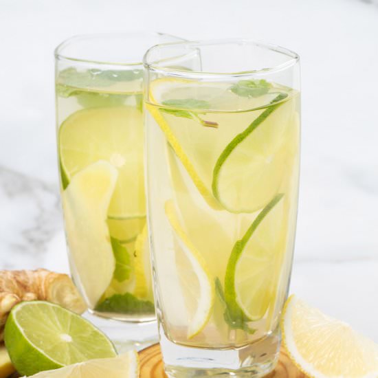 Healthy Ginger Water Recipe