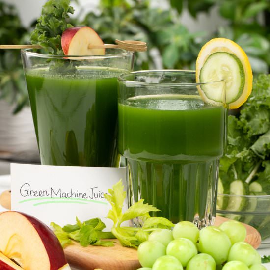 Healthy Green Machine Juice