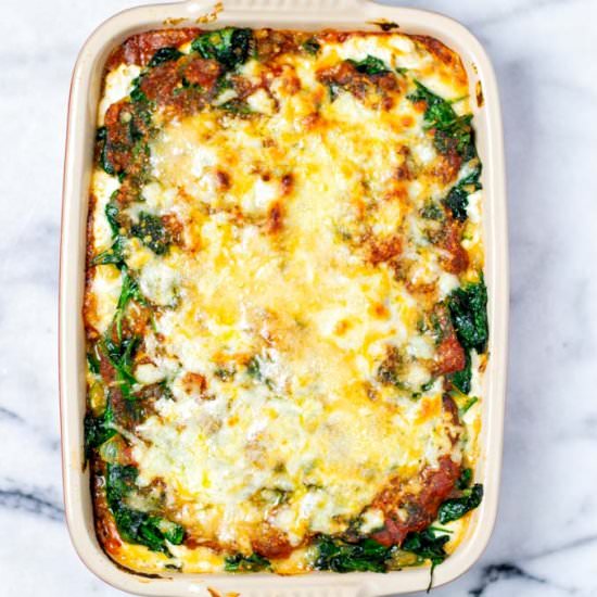 Spinach Lasagna
