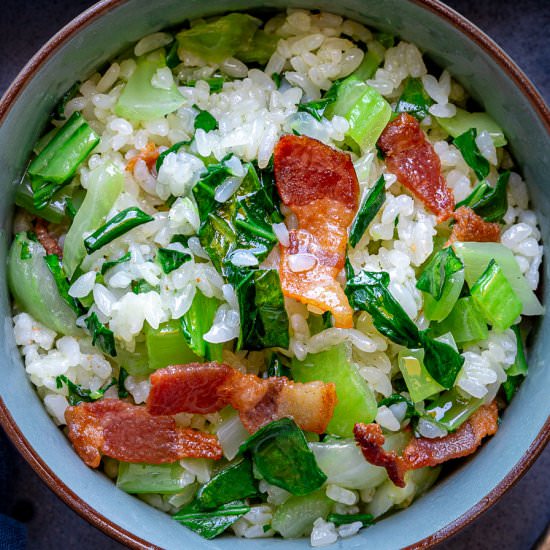 Bok Choy Rice