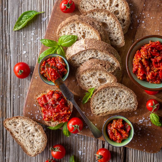 Roasted Cherry Tomato Tapenade
