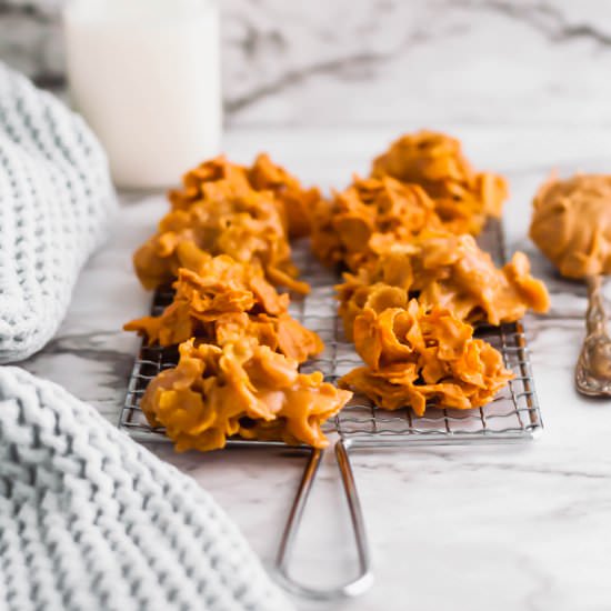 Butterscotch Corn Flake Cookies